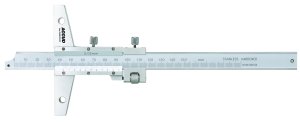 ACCUD 178 vernier depth caliper with holes