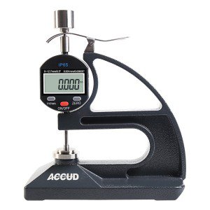 ACCUD 465 digital thickness gauge with constant measuring force