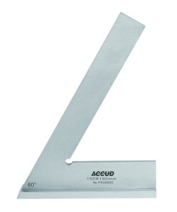 ACCUD 857 60° edge square with wide base