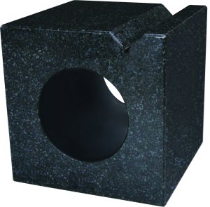 ACCUD 645 granite square and v-block