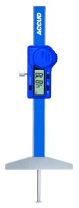 ACCUD 193 digital depth caliper with interchangeable points