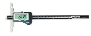 ACCUD 197 IP67 waterproof digital depth caliper with holes