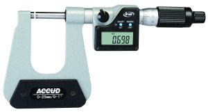 ACCUD 350 digital sheet micrometer IP65 