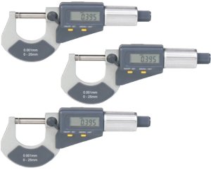 ACCUD 312 set of digital micrometers with data output