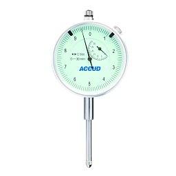 Obrázek pro produkt ACCUD 230-010-11 BASIC DIAL INDICATOR 0-10mm ( 0,1mm ) LUG BACK