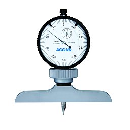 Obrázek pro produkt ACCUD 291-010-11 DIAL DEPTH GAUGE 0-10mm BASE 63x17mm ( 0.01mm )