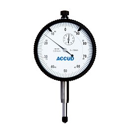 Obrázek pro produkt ACCUD 291-010-I REVERSE DIAL INDICATOR 0-10mm ( 0.01mm ) LUG AND FLAT BACK