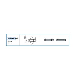 Obrázek pro produkt ACCUD 301-000-02 55° ANVIL/SPINDLE TIP FOR NON ROTATING SPINDLE UNIVERSAL MICROMETER (point 55°)