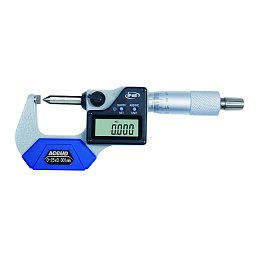 Obrázek pro produkt ACCUD 319-001-21 DIGITAL PONIT MICROMETER, 0-25mm/0-1 flat-point tips (0.001mm/0.00005")