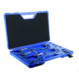 Obrázek pro produkt ACCUD 321-003-03 MICROMETER SET 0-75mm (0.01mm)- blow mould set