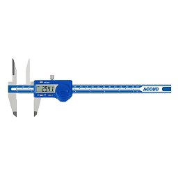 Obrázek pro produkt ACCUD 107-006-11 DIGITAL CALIPER WITH LONG UPPER JAWS / 0-150mm/0-6" / 0.01mm/0.0005"