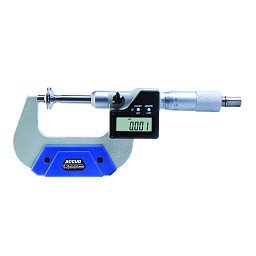 Obrázek pro produkt ACCUD 332-001-01 DIGITAL DISK MICROMETER 0-25mm/0-1" NON ROTATING SPINDLE (0.001mm/0.00005")