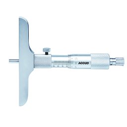 Obrázek pro produkt ACCUD 391-001-01 DEPTH MICROMETER, base 101.5x17mm / 0-25mm / 0.01mm