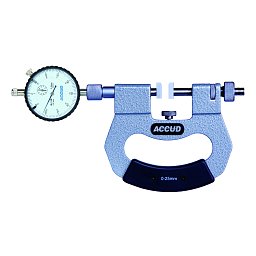 Obrázek pro produkt ACCUD 431-025-11 DIAL SNAP GAUGE, DIAL range 0-25mm/0-1" ( indicator is not included )