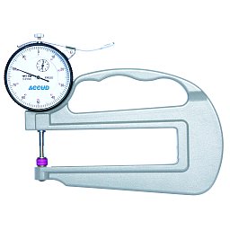 Obrázek pro produkt ACCUD 444-010-12 THICKNESS GAUGE, spherical -flat tips range 0-10mm ( 0.02mm )