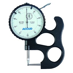 Obrázek pro produkt ACCUD 448-010-11 TUBE THICKNESS GAUGE range 0-10mm ( 0.01mm )