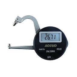 Obrázek pro produkt ACCUD 457-001-01 DIGITAL THINKNESS GAUGE range 0-25.4/0-1“ ( 0.05mm )