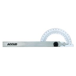 Obrázek pro produkt ACCUD 812-003-01 PROTRACTOR 80x120mm 0-180°( 1° )