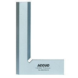 Obrázek pro produkt ACCUD 832-002-00 90° BEVELED EDGE SQUARE 50x40mm ( DIN875 grade 00 )