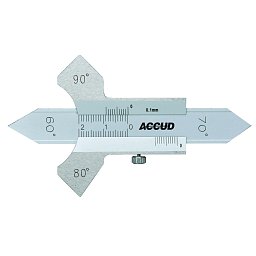 Obrázek pro produkt ACCUD ANALOG WELDING SEAM GAUGE 0 -10mm / 0-20mm / 60; 70; 80; 90°