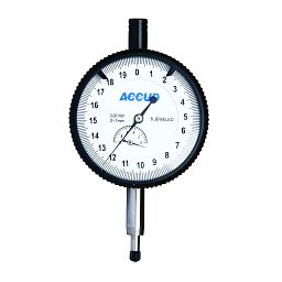 Obrázek pro produkt ACCUD 221-001-01 DIAL INDICATOR 0-1mm ( 0,001mm ) FLAT AND FLAT BACK