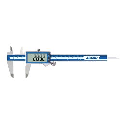 Obrázek pro produkt ACCUD 106-006-11 DIGITAL CALIPER 150mm/6" WITH BIG SCREEN + IP54( 0.01mm/0.0005" )