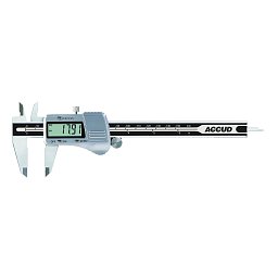 Obrázek pro produkt ACCUD 111-006-11N DIGITAL CALIPER 150mm/6" GLASS SCALE + ABS ( 0.01mm/0.0005" )