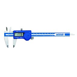 Obrázek pro produkt ACCUD 111-006-12 DIGITAL CALIPER 150mm/6" ( 0.01mm/0.0005" ) - thumb roller