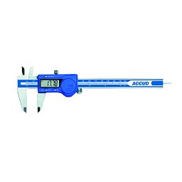 Obrázek pro produkt ACCUD 111-006-12R DIGITAL CALIPER 150mm/6" ROUND DEPTH BAR ( 0.01mm/0.0005" ) - thumb roller