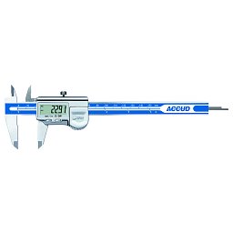 Obrázek pro produkt ACCUD 113-006-11 DIGITAL CALIPER 150mm/6" IP54 + FRACTIONAL ( 0.01mm/1/128" )