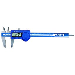 Obrázek pro produkt ACCUD 116-006-11 DIGITAL CALIPER 150mm/6" WITH CARBIDE TIPPED JAWS ( 0.01mm/0.0005" )