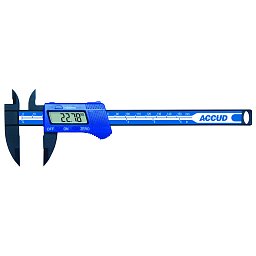 Obrázek pro produkt ACCUD 117-006-11 PLASTIC DIGITAL CALIPER 150mm/6" ( 0.01mm/0.0005" )