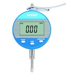 Obrázek pro produkt ACCUD 227-010-02 DIGITAL INDICATOR WITH LIFTING LEVER (flat back) / 10mm/0.4" / 0.001mm/0.00005"