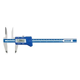 Obrázek pro produkt ACCUD 107-006-11 DIGITAL CALIPER WITH LONG UPPER JAWS / 0-150mm/0-6" / 0.01mm/0.0005"