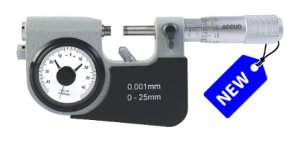 ACCUD 349-01 analog indicating micrometer