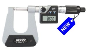 ACCUD 350 digital sheet micrometer IP65