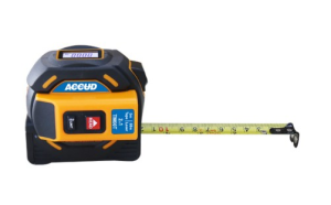 ACCUD TM60T laser distance meter with measuring tape