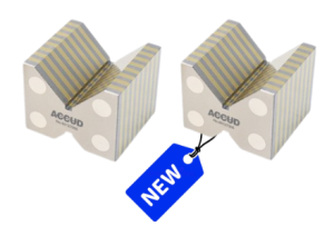 ACCUD 629 magnetic induction v-block set