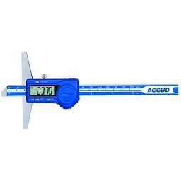 ACCUD 171-006-11 DIGITAL DEPTH GAUGE 150mm/6" ( 0.01mm/0.0005" ) Obrázek pro produkt ACCUD 171-006-11 DIGITAL DEPTH GAUGE 150mm/6" ( 0.01mm/0.0005" )