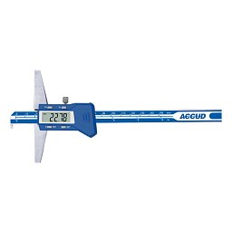 ACCUD 173-006-21 DIGITAL HOOK 1 DEPTH GAUGE 150mm/6", BASE SIZE 100mm ( 0.01mm/0.0005" ) Obrázek pro produkt ACCUD 173-006-21 DIGITAL HOOK 1 DEPTH GAUGE 150mm/6", BASE SIZE 100mm ( 0.01mm/0.0005" )