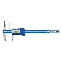 Obrázek pro produkt ACCUD 107-008-11 DIGITAL CALIPER WITH LONG UPPER JAWS / 0-200mm/0-8" / 0.01mm/0.0005"