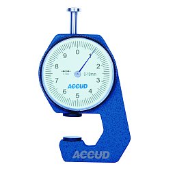 ACCUD 446-010-11 THICKNESS GAUGE range 0-10mm ( 0.1mm ) Obrázek pro produkt ACCUD 446-010-11 THICKNESS GAUGE range 0-10mm ( 0.1mm )