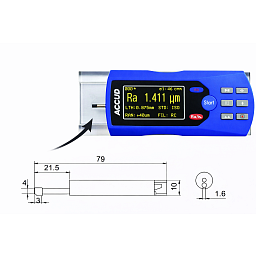 Obrázek pro produkt ACCUD SR200-03 GROOVE PROBE FOR SR200