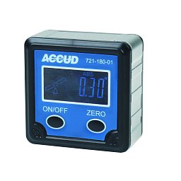 ACCUD 721-180-01 DIGITAL LEVEL AND PROTRACTOR 59x59mm / 4X90° ( 0.05° ) Obrázek pro produkt ACCUD 721-180-01 DIGITAL LEVEL AND PROTRACTOR 59x59mm / 4X90° ( 0.05° )