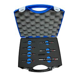 ACCUD 542 set of standard metric thread M3-M12 7 pieces (small) Obrázek pro produkt ACCUD 542 set of standard metric thread M3-M12 7 pieces (small)