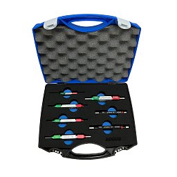 Obrázek pro produkt ACCUD 541 set of steel plain plug gauge 7 pieces ( 3H7 – 12H7 )