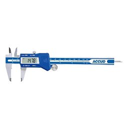 Obrázek pro produkt ACCUD 115-012-11WL DIGITAL CALIPER 300mm/0-12" WITH CERAMIC TIPPED JAWS ( 0.01mm/0.0005" ), built-in wireless