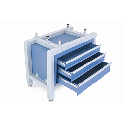 Obrázek pro produkt Stand with drawers for a granite surface plate 400×250 mm