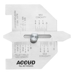 ACCUD 979-020-01I WELDING GAUGE Obrázek pro produkt ACCUD 979-020-01I WELDING GAUGE