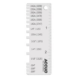 ACCUD 742-003-11 742 THICKNESS GAUGE Obrázek pro produkt ACCUD 742-003-11 742 THICKNESS GAUGE